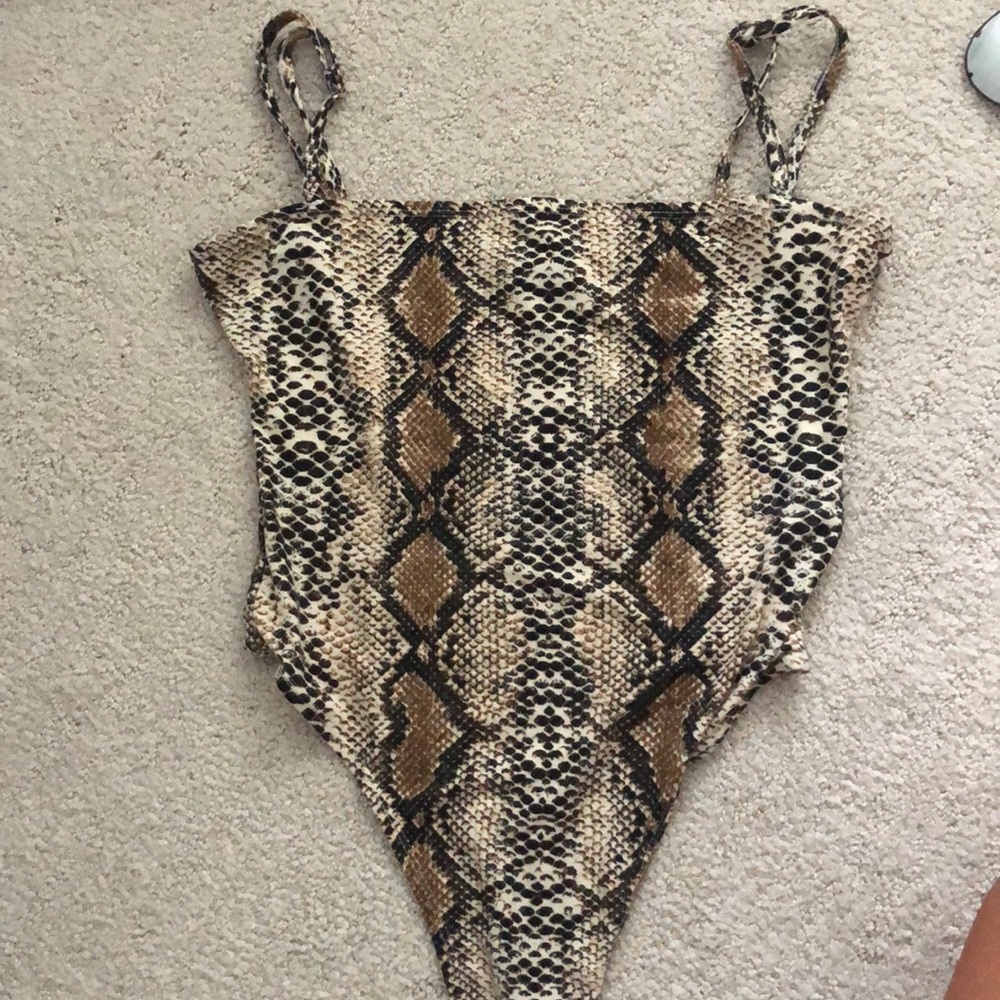 Snakeskin Body Suit